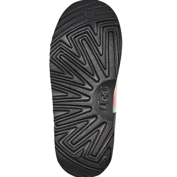 Ugg Kids Classic Clear Checkerboard Waterproof Boot - 10 M Black Multi - Picture 5 of 5